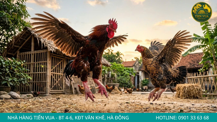 Mào đỏ tươi và phát triển cân đối với cơ thể