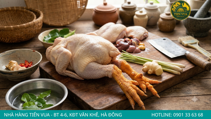 Gà Đông Tảo trước và sau sơ chế đúng cách giúp giữ độ tươi và không bị hôi